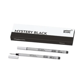 2 ανταλλακτικά Fineliner, Mystery Black – Medium