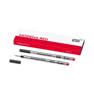 2 ανταλλακτικά Rollerball, Modena Red – Medium