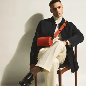 Τσάντα Montblanc 142 mini με αγκράφα M LOCK 4810